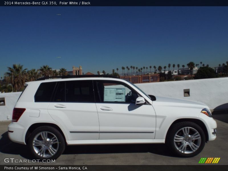 Polar White / Black 2014 Mercedes-Benz GLK 350
