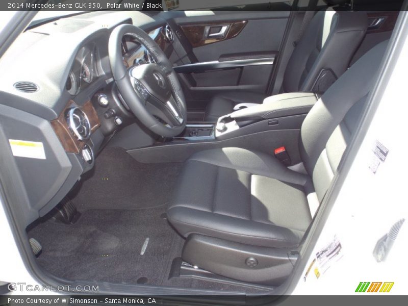 Polar White / Black 2014 Mercedes-Benz GLK 350