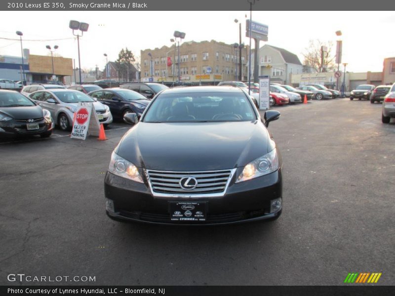 Smoky Granite Mica / Black 2010 Lexus ES 350