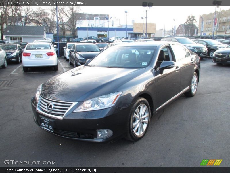 Smoky Granite Mica / Black 2010 Lexus ES 350