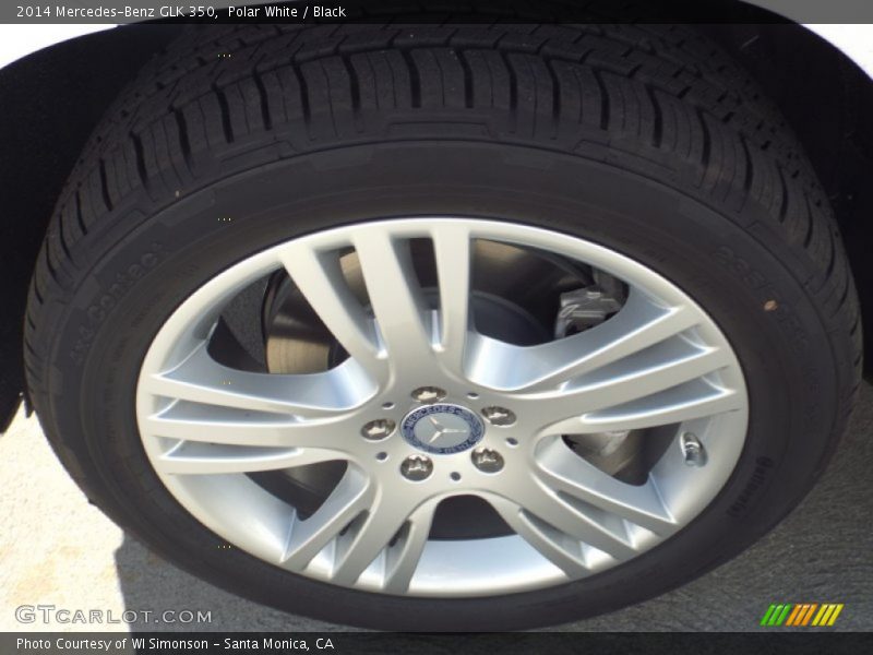 Polar White / Black 2014 Mercedes-Benz GLK 350