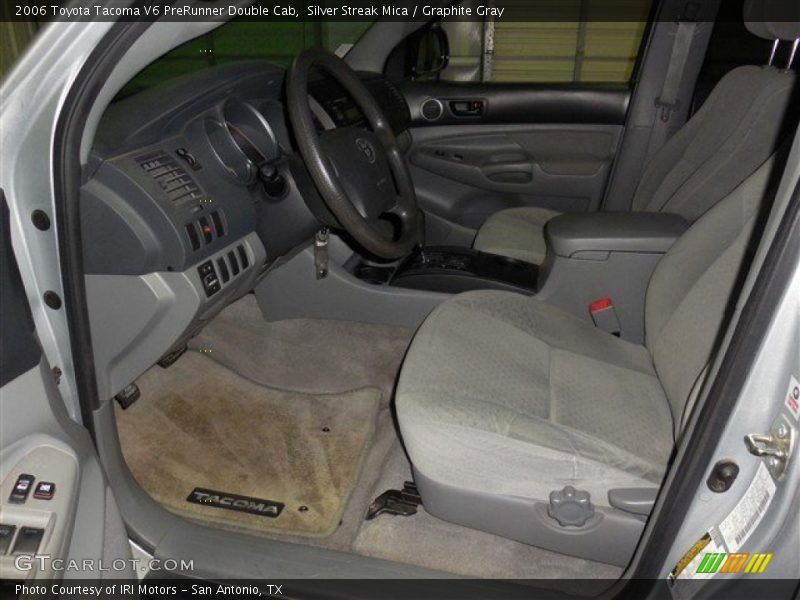 Silver Streak Mica / Graphite Gray 2006 Toyota Tacoma V6 PreRunner Double Cab