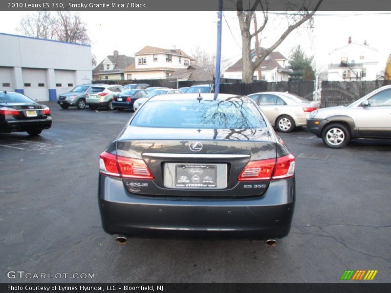 Smoky Granite Mica / Black 2010 Lexus ES 350