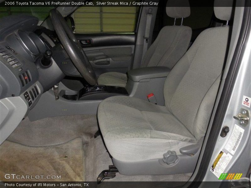 Silver Streak Mica / Graphite Gray 2006 Toyota Tacoma V6 PreRunner Double Cab