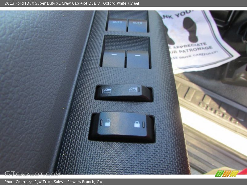 Oxford White / Steel 2013 Ford F350 Super Duty XL Crew Cab 4x4 Dually