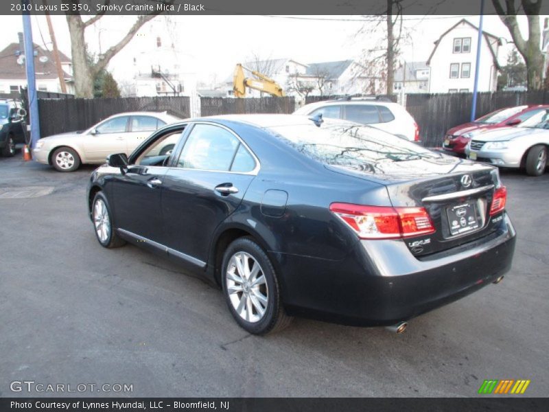 Smoky Granite Mica / Black 2010 Lexus ES 350