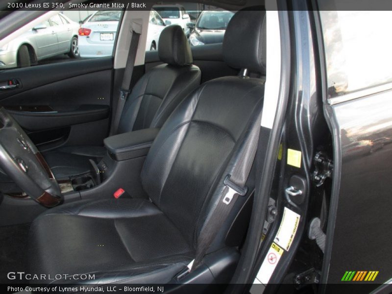 Smoky Granite Mica / Black 2010 Lexus ES 350