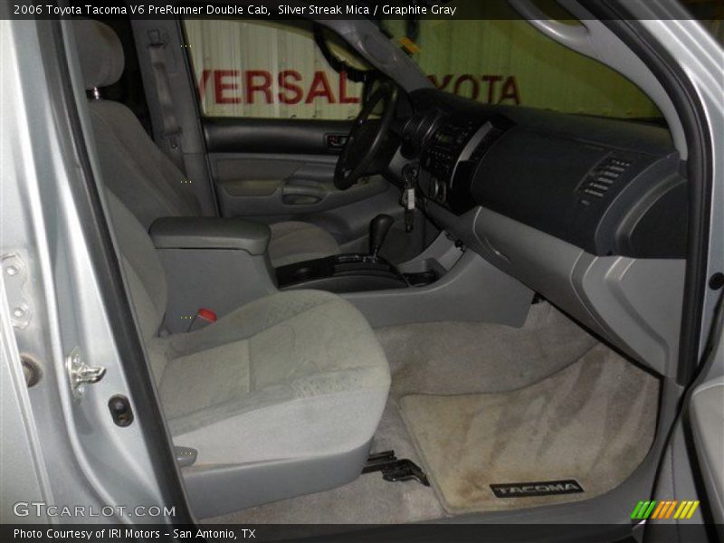 Silver Streak Mica / Graphite Gray 2006 Toyota Tacoma V6 PreRunner Double Cab