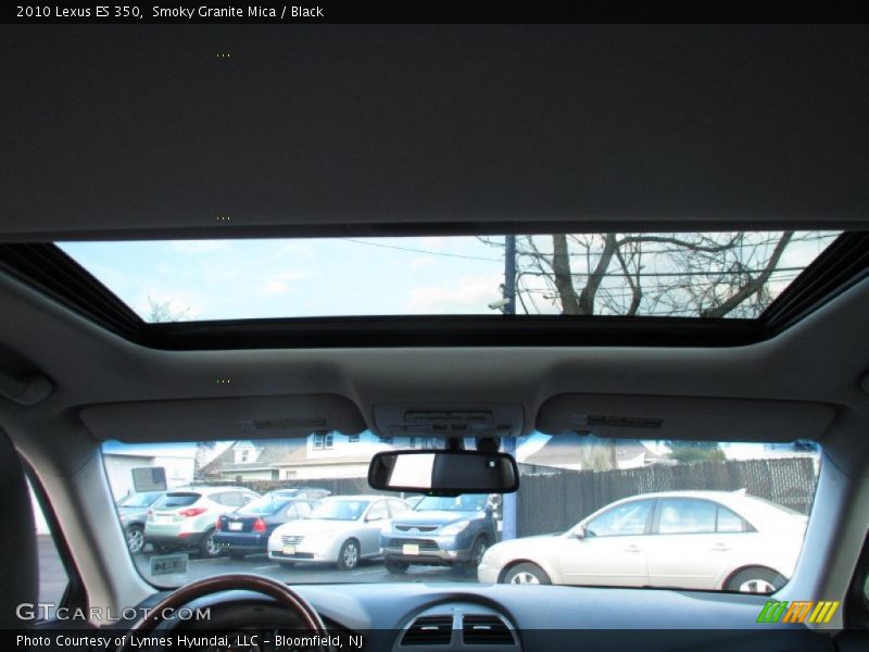 Smoky Granite Mica / Black 2010 Lexus ES 350