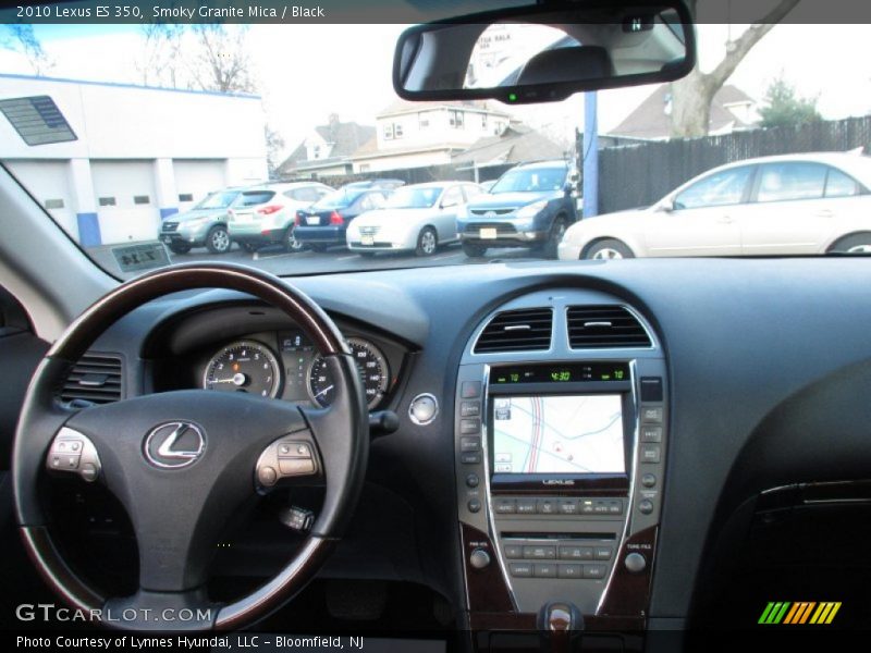 Smoky Granite Mica / Black 2010 Lexus ES 350