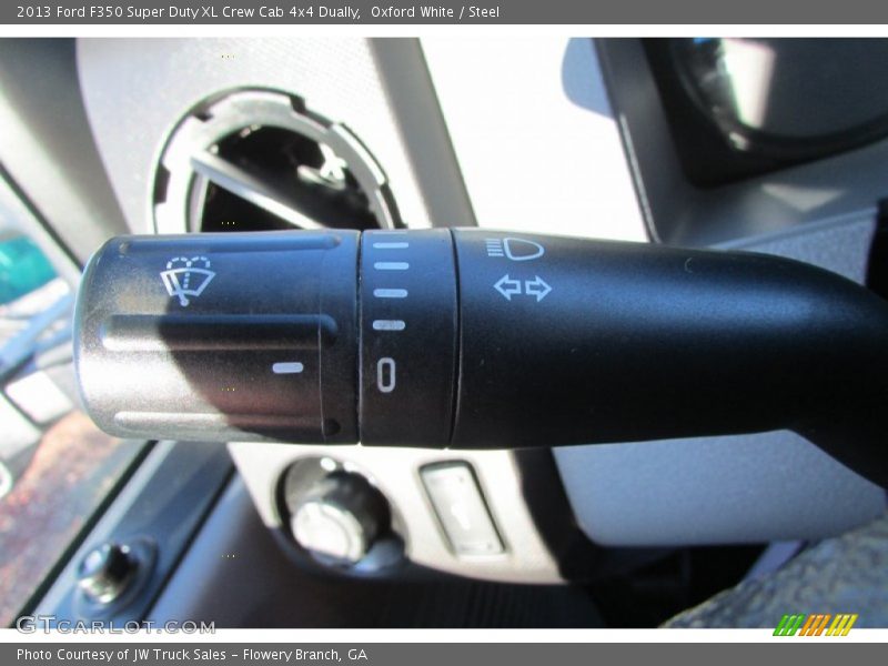 Oxford White / Steel 2013 Ford F350 Super Duty XL Crew Cab 4x4 Dually