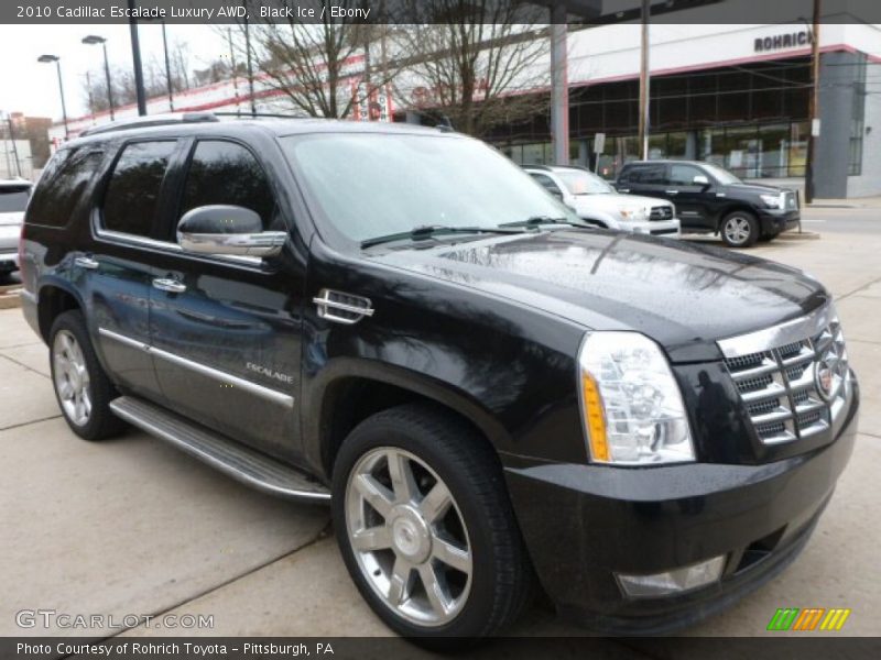 Black Ice / Ebony 2010 Cadillac Escalade Luxury AWD