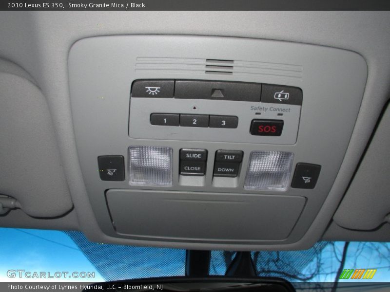 Smoky Granite Mica / Black 2010 Lexus ES 350