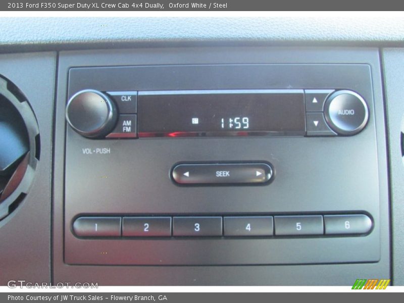 Oxford White / Steel 2013 Ford F350 Super Duty XL Crew Cab 4x4 Dually