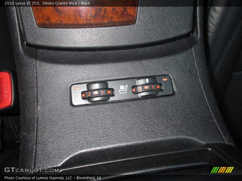 Smoky Granite Mica / Black 2010 Lexus ES 350
