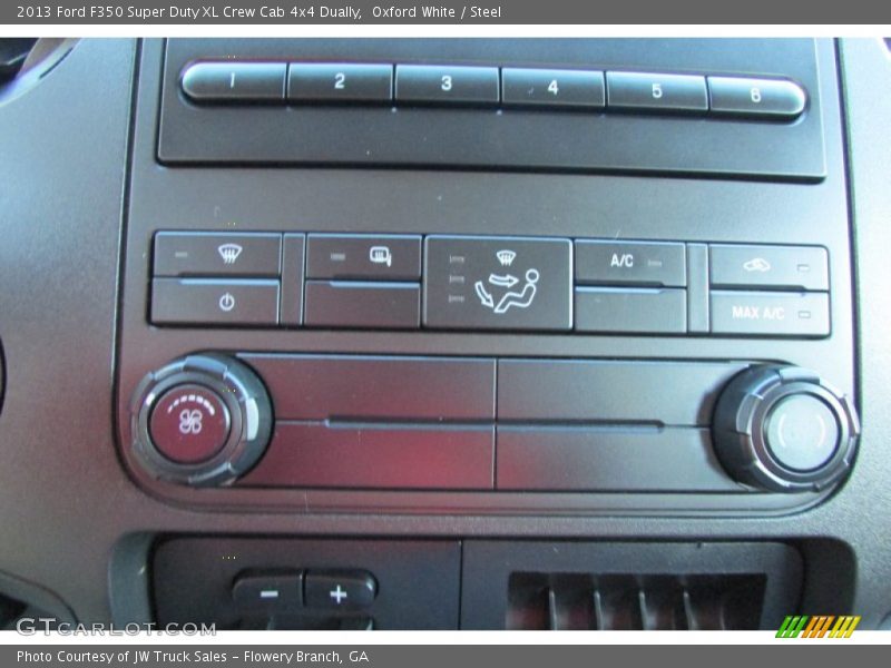 Oxford White / Steel 2013 Ford F350 Super Duty XL Crew Cab 4x4 Dually