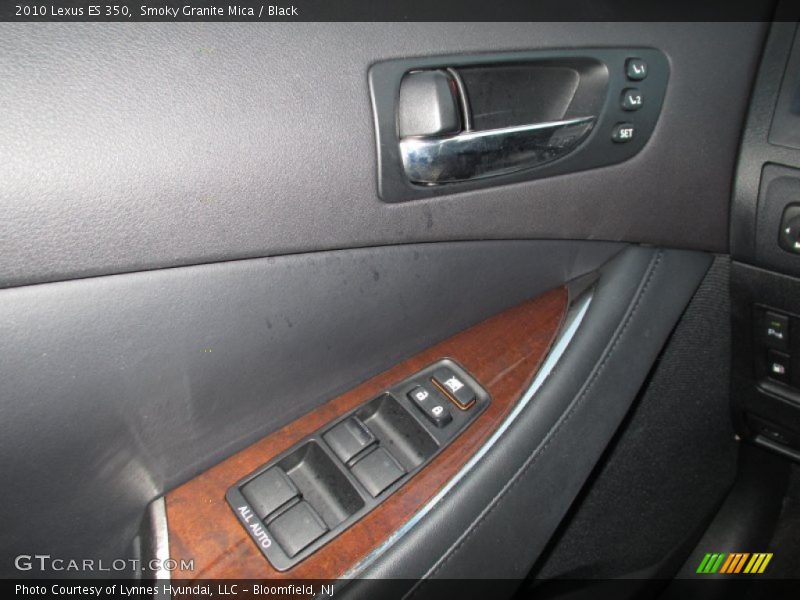Smoky Granite Mica / Black 2010 Lexus ES 350