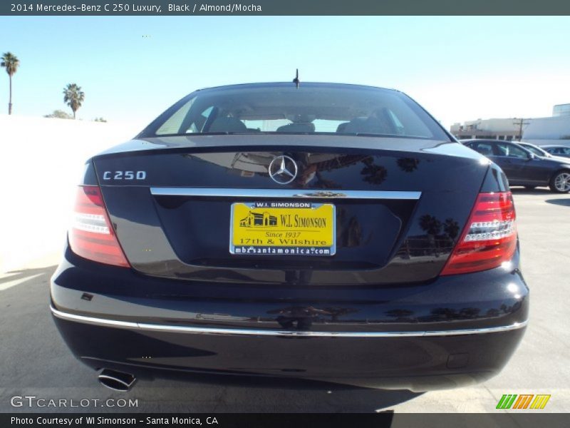 Black / Almond/Mocha 2014 Mercedes-Benz C 250 Luxury