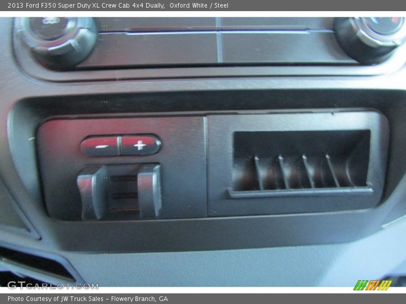 Oxford White / Steel 2013 Ford F350 Super Duty XL Crew Cab 4x4 Dually