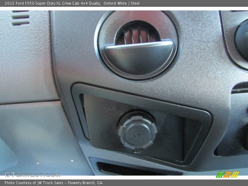 Oxford White / Steel 2013 Ford F350 Super Duty XL Crew Cab 4x4 Dually