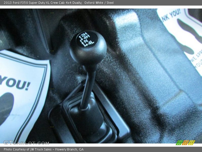 Oxford White / Steel 2013 Ford F350 Super Duty XL Crew Cab 4x4 Dually