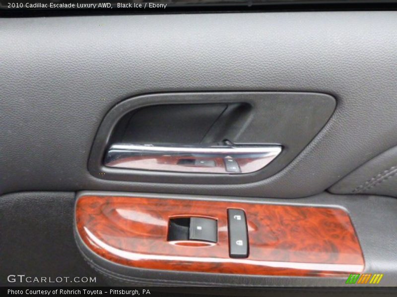 Black Ice / Ebony 2010 Cadillac Escalade Luxury AWD