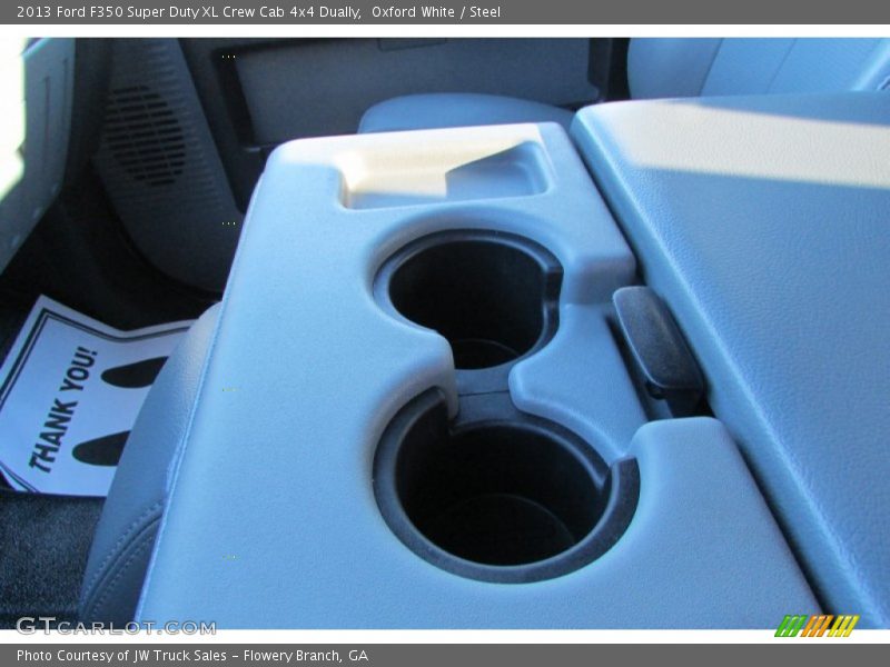 Oxford White / Steel 2013 Ford F350 Super Duty XL Crew Cab 4x4 Dually