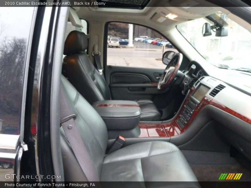 Black Ice / Ebony 2010 Cadillac Escalade Luxury AWD