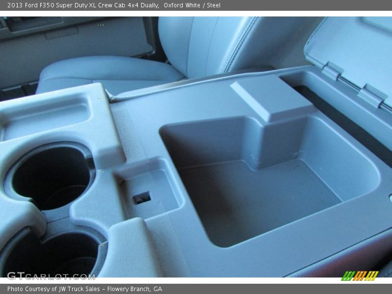 Oxford White / Steel 2013 Ford F350 Super Duty XL Crew Cab 4x4 Dually