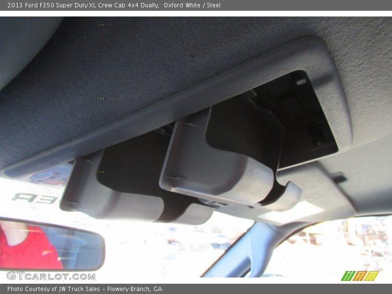 Oxford White / Steel 2013 Ford F350 Super Duty XL Crew Cab 4x4 Dually