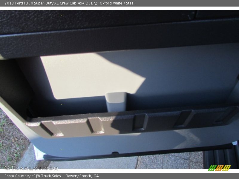 Oxford White / Steel 2013 Ford F350 Super Duty XL Crew Cab 4x4 Dually