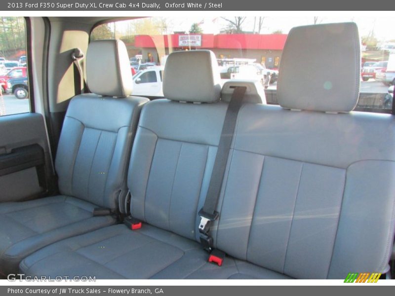 Oxford White / Steel 2013 Ford F350 Super Duty XL Crew Cab 4x4 Dually