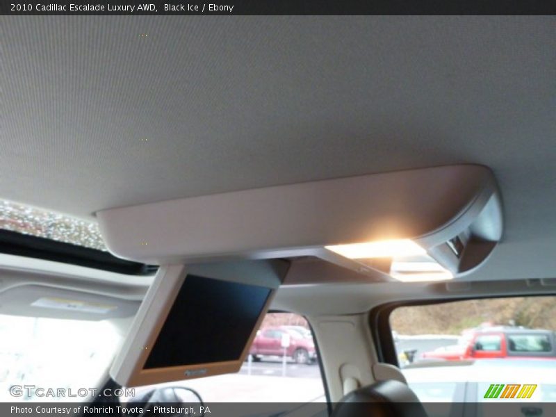 Black Ice / Ebony 2010 Cadillac Escalade Luxury AWD