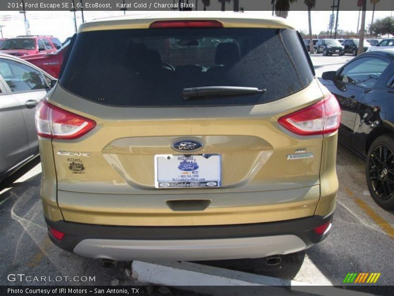 Karat Gold / Charcoal Black 2014 Ford Escape SE 1.6L EcoBoost