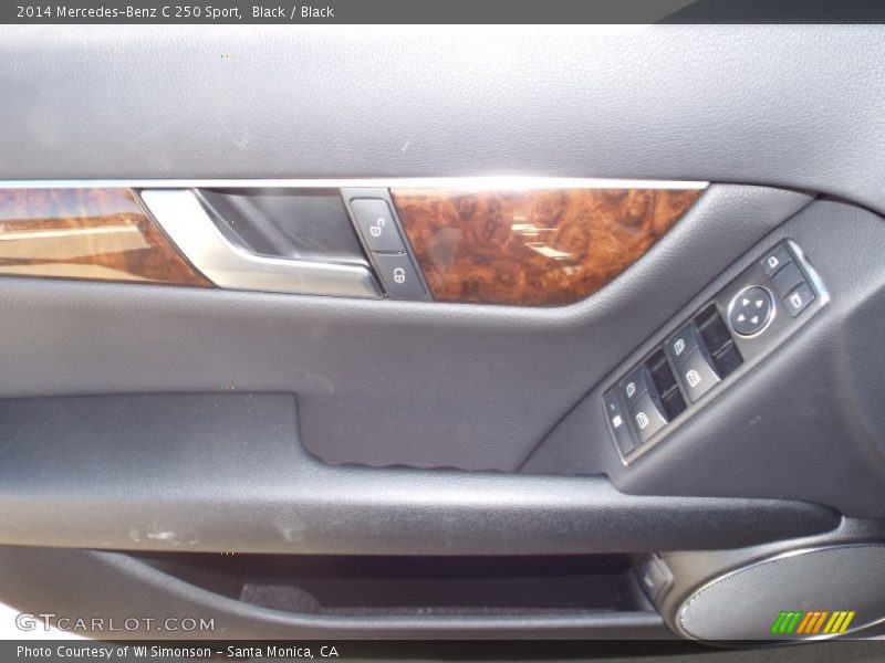 Black / Black 2014 Mercedes-Benz C 250 Sport