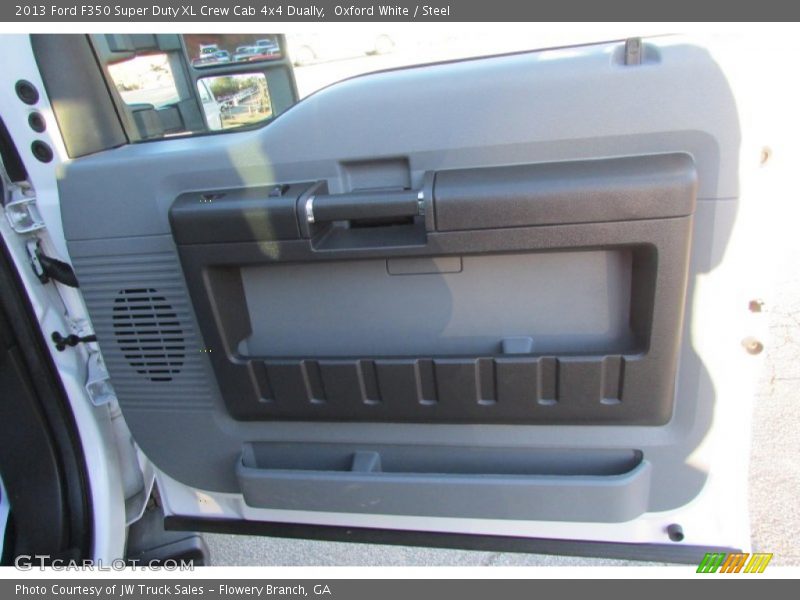 Oxford White / Steel 2013 Ford F350 Super Duty XL Crew Cab 4x4 Dually