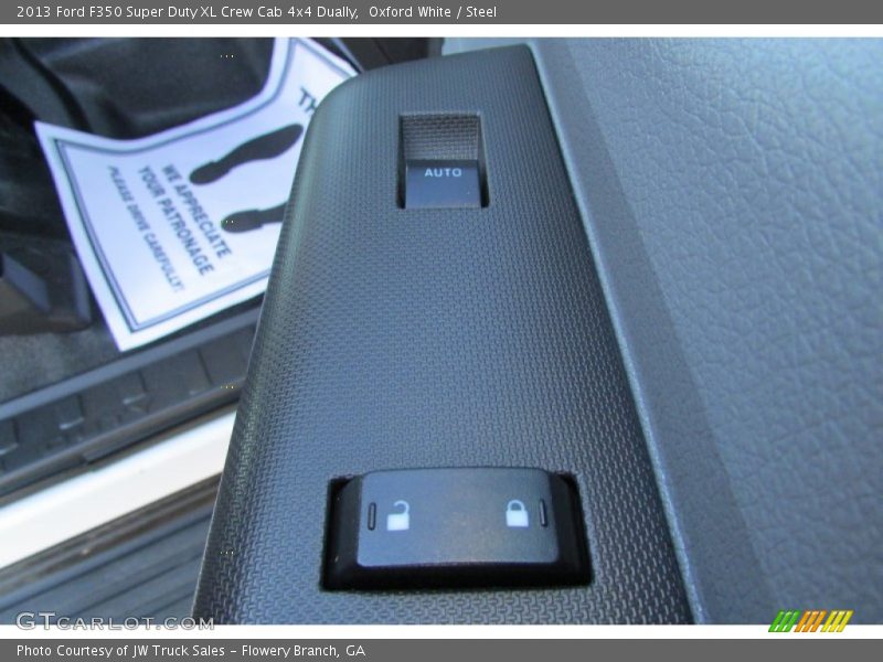 Oxford White / Steel 2013 Ford F350 Super Duty XL Crew Cab 4x4 Dually