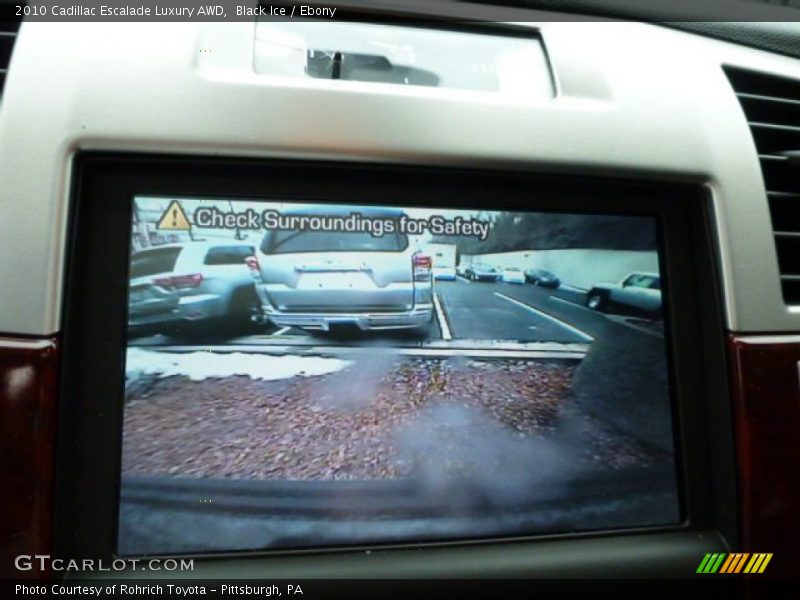 Black Ice / Ebony 2010 Cadillac Escalade Luxury AWD