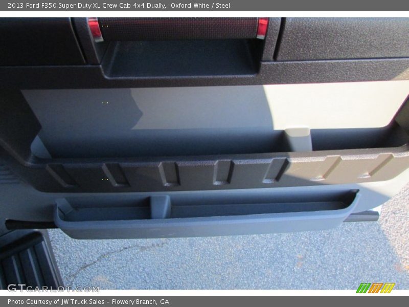Oxford White / Steel 2013 Ford F350 Super Duty XL Crew Cab 4x4 Dually