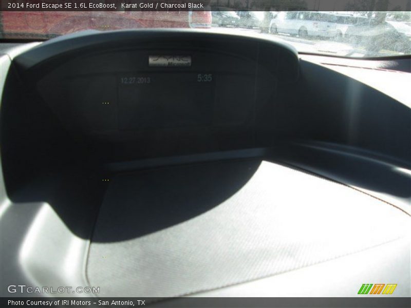 Karat Gold / Charcoal Black 2014 Ford Escape SE 1.6L EcoBoost