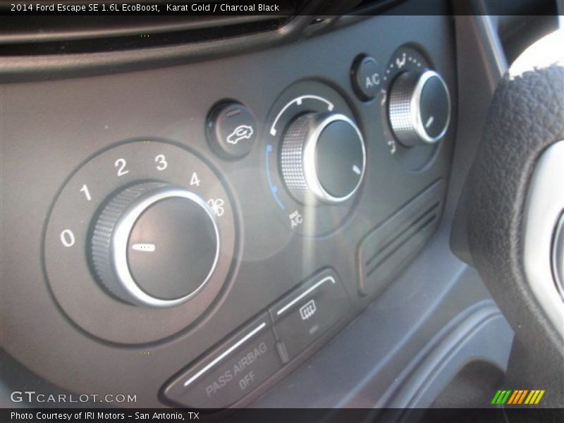 Karat Gold / Charcoal Black 2014 Ford Escape SE 1.6L EcoBoost