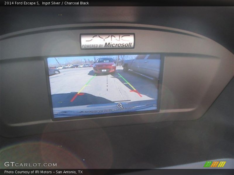 Ingot Silver / Charcoal Black 2014 Ford Escape S