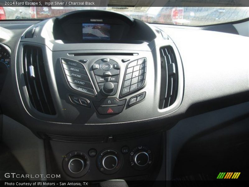 Ingot Silver / Charcoal Black 2014 Ford Escape S