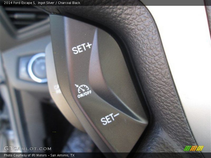 Ingot Silver / Charcoal Black 2014 Ford Escape S