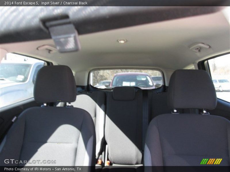 Ingot Silver / Charcoal Black 2014 Ford Escape S