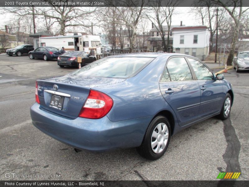 Catalina Blue Metallic / Stone 2003 Toyota Camry XLE