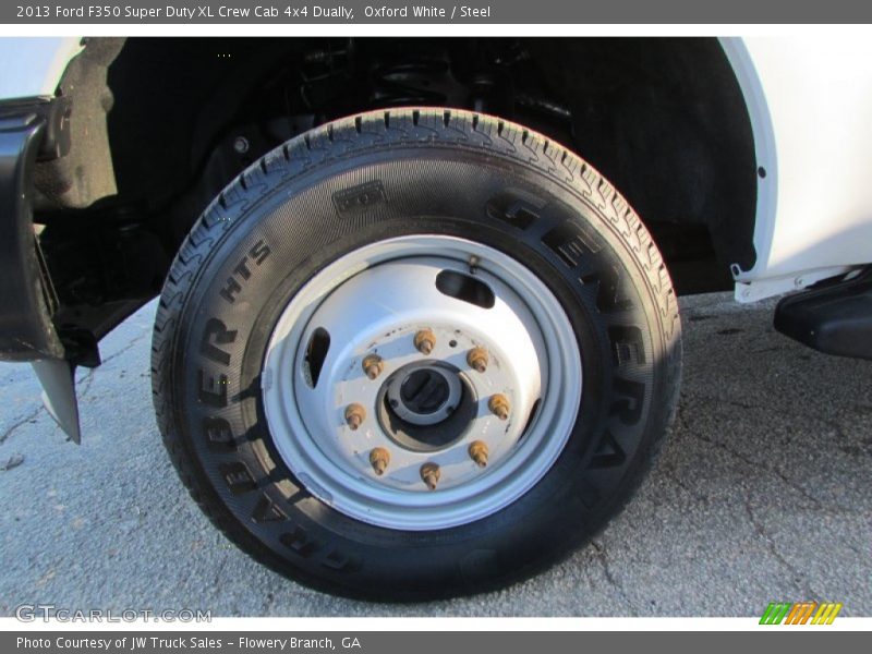  2013 F350 Super Duty XL Crew Cab 4x4 Dually Wheel