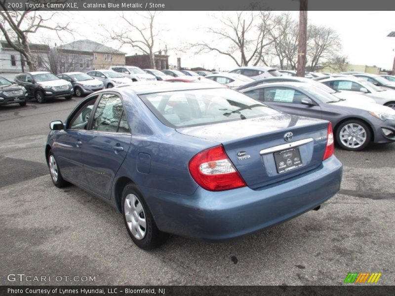 Catalina Blue Metallic / Stone 2003 Toyota Camry XLE