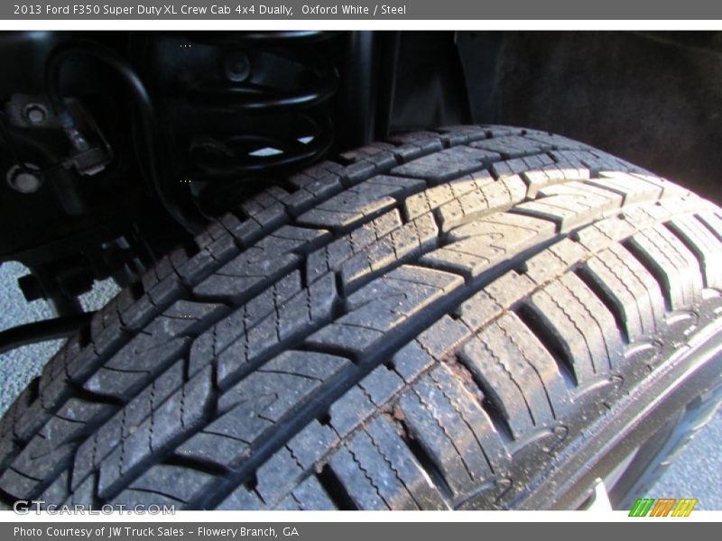 Oxford White / Steel 2013 Ford F350 Super Duty XL Crew Cab 4x4 Dually