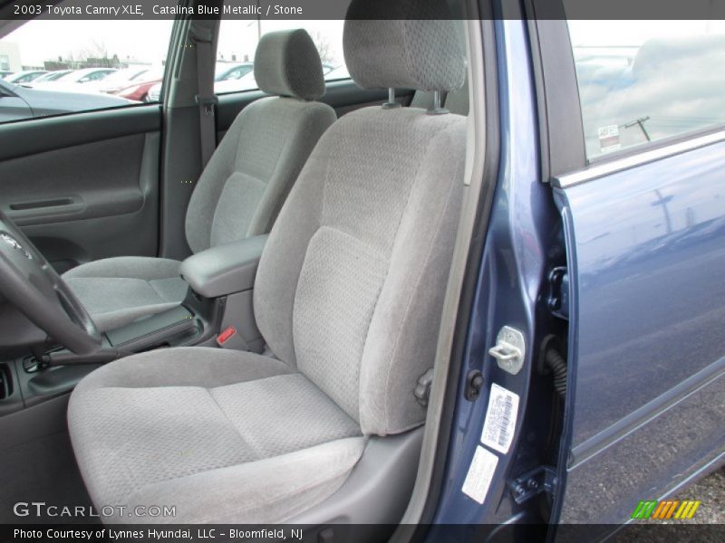 Catalina Blue Metallic / Stone 2003 Toyota Camry XLE